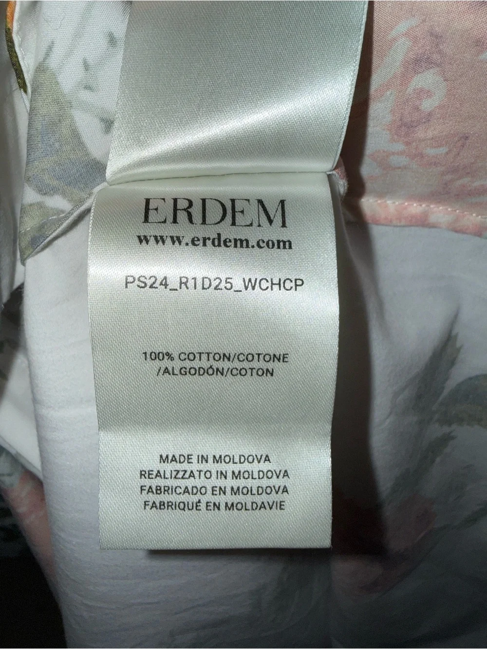 ERDEM
floral-print cotton mini shirtdress - Picture 15 of 15